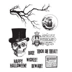 Tim Holtz Cling Rubber Stamps MR BONES CMS345