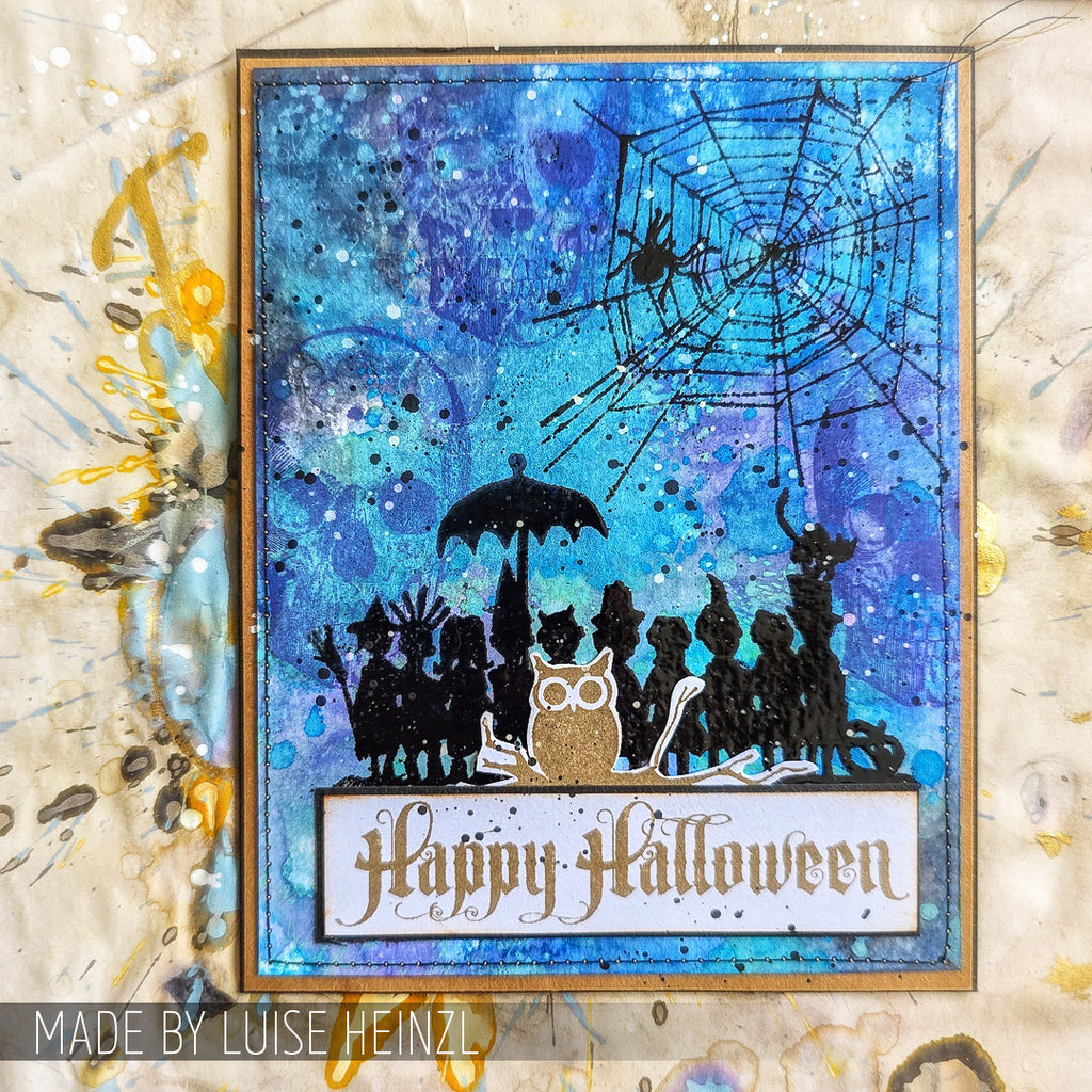 Tim Holtz Cling Rubber Stamps Mini Halloween 3 cms140 happy halloween