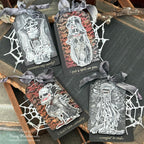 Tim Holtz Cling Rubber Stamps Monster Reunion cms381 fun monster tags stacy huchinson
