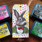 Tim Holtz Cling Rubber Stamps Mr. Rabbit cms478 polka dots | color-code:ALT06