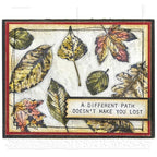 Tim Holtz Cling Rubber Stamps NATURE'S WONDER CMS343 different path