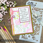 Tim Holtz Cling Rubber Stamps Nature's Moment cms001 flowers