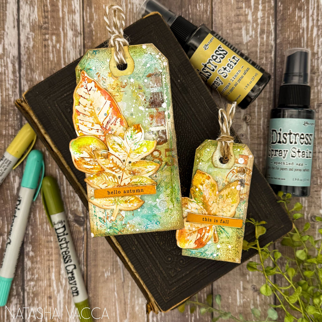 Tim Holtz Cling Rubber Stamps Nature's Wonder cms343 twotags