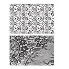 Tim Holtz Cling Rubber Stamps ORNATE AND LACE CMS348