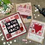 Tim Holtz Cling Rubber Stamps ORNATE TRIMS CMS326 hearts | color-code:ALT01