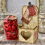 Tim Holtz Cling Rubber Stamps Odds and Ends cms100 box