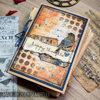Tim Holtz Cling Rubber Stamps Odds and Ends cms100 happy thoughts