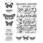 Tim Holtz Cling Rubber Stamps PAPILLON CMS106 Butterfly