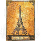 Tim Holtz Cling Rubber Stamps PARIS MEMOIR cms159 tower