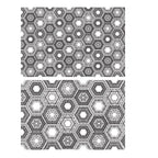 Tim Holtz Cling Rubber Stamps PATCHWORK CMS256