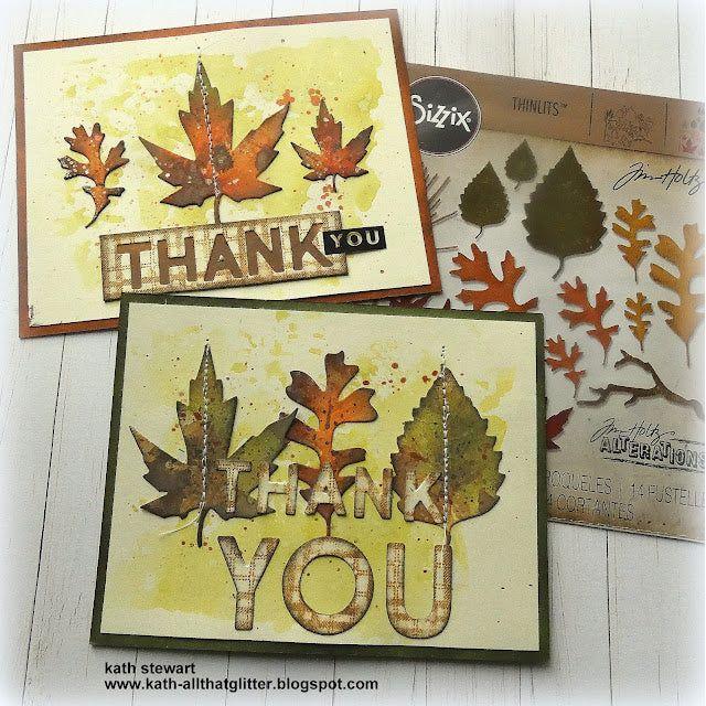 Tim Holtz Cling Rubber Stamps PERFECT PLAIDS CMS383 leaves | color-code:ALT02