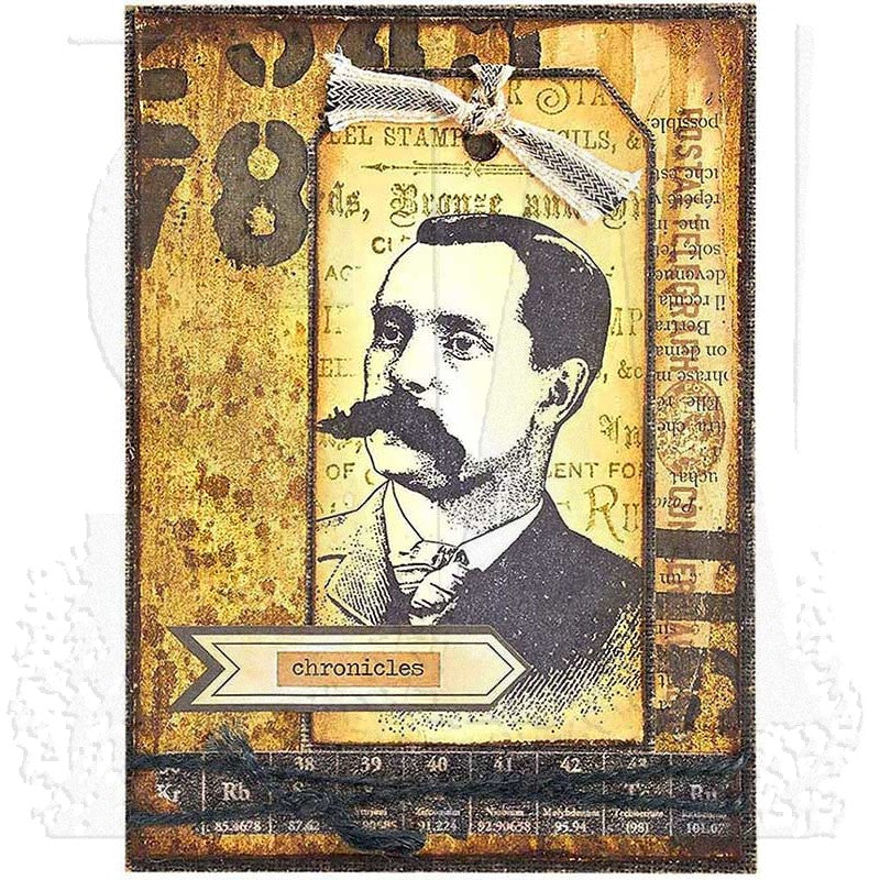 Tim Holtz Cling Rubber Stamps PURVEYOR cms187 numbers