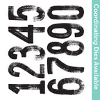 Tim Holtz Cling Rubber Stamps Paint By Number cms483