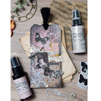 Tim Holtz Cling Rubber Stamps Papillon cms106 muted tones