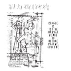 Tim Holtz Cling Rubber Stamps Pattern Pieces cms012