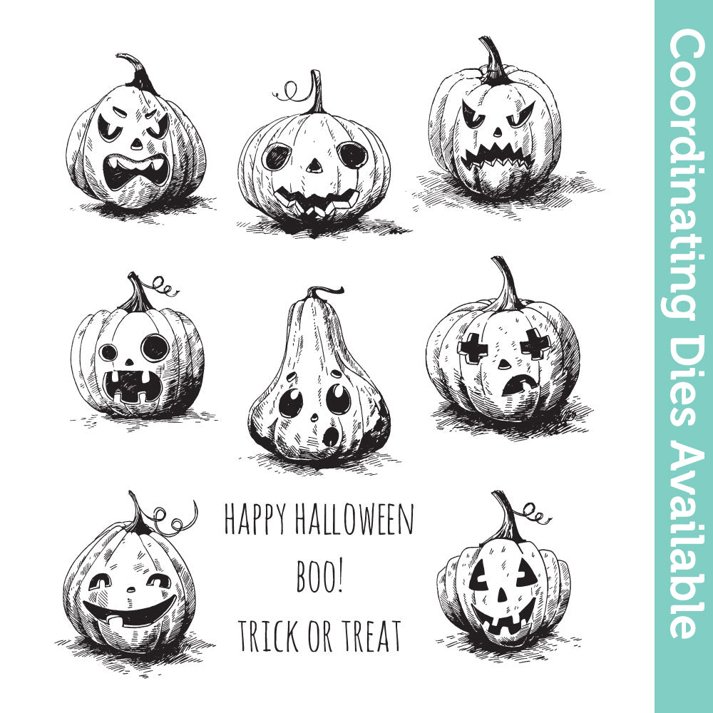 Tim Holtz Cling Rubber Stamps Pumpkinhead cms309 1