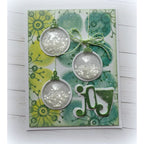 Tim Holtz Cling Rubber Stamps RETRO FLAKES CMS417 bubble shaker | color-code:ALT04