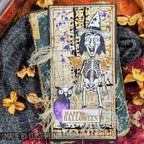 Tim Holtz Cling Rubber Stamps Retro Halloween cms092 owl