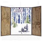 Tim Holtz Cling Rubber Stamps SCRIBBLE WOODLAND CMS282 woods