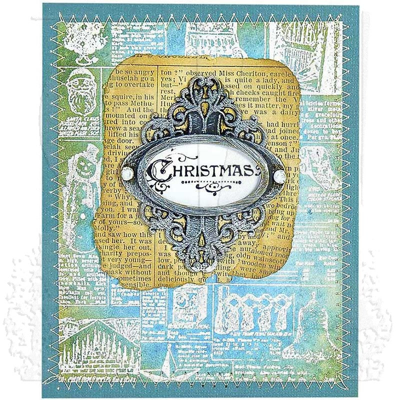 Tim Holtz Cling Rubber Stamps SEASONAL CATALOG 1 cms174 christmas