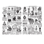 Tim Holtz Cling Rubber Stamps SEASONAL CATALOG 2  cms178