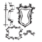 Tim Holtz Cling Rubber Stamps SKETCH cms131