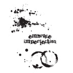 Tim Holtz Cling Rubber Stamps SPILLS and SPLATTERS CMS028