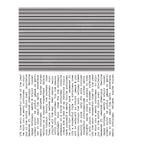Tim Holtz Cling Rubber Stamps STRIPES and HOLIDAY CMS281