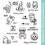 Tim Holtz Cling Rubber Stamps Scared Silly cms311