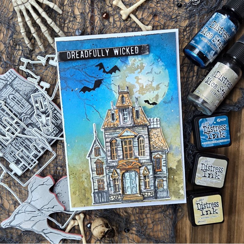 to toさま Tim Holtz Cling Rubber Stamps Sketch Manor cms408 – Simon