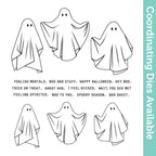 Tim Holtz Cling Rubber Stamps Spooky Spirits cms492