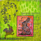 Tim Holtz Cling Rubber Stamps Spring Sprung cms084 drops