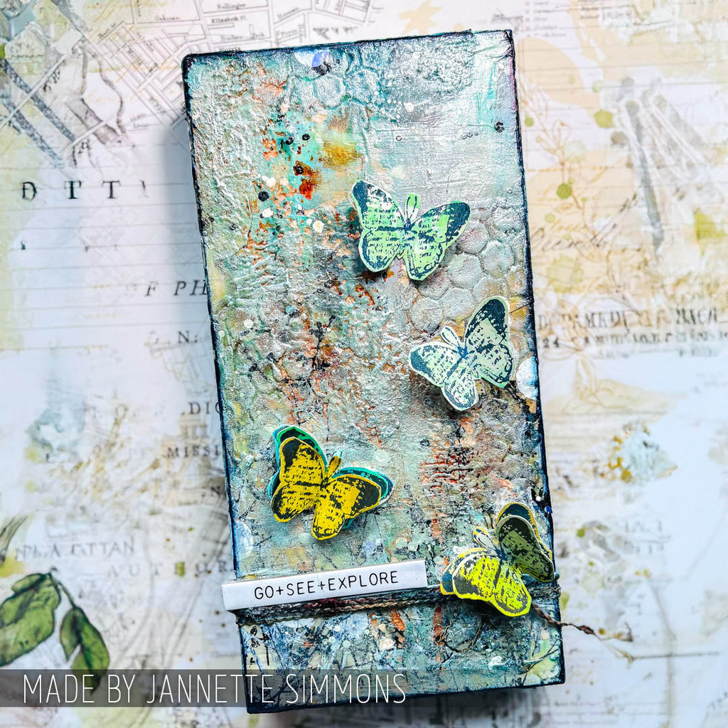 Tim Holtz Cling Rubber Stamps Spring Sprung cms084 explore