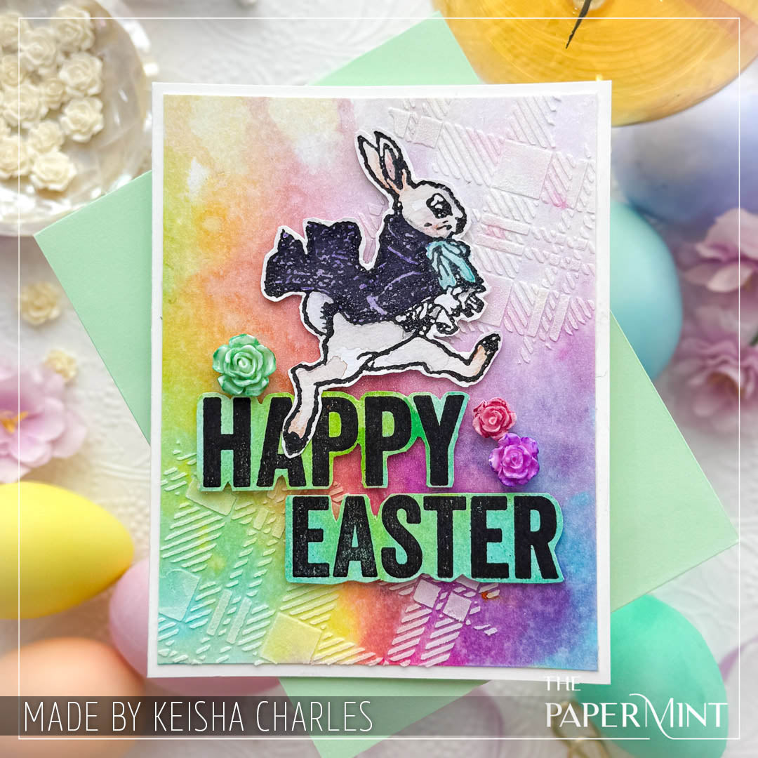 Tim Holtz Cling Rubber Stamps Spring Sprung cms084 flowers