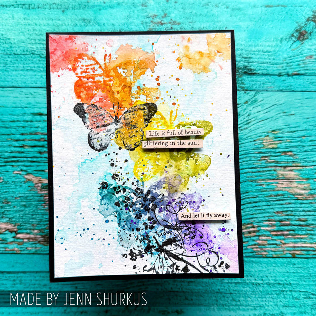 Tim Holtz Cling Rubber Stamps Spring Sprung cms084 sun