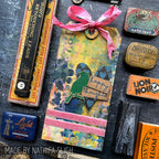 Tim Holtz Cling Rubber Stamps Stuff To Say cms110 happy thoughts