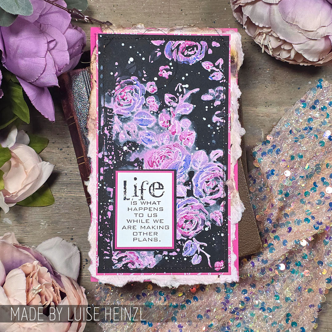 Tim Holtz Cling Rubber Stamps Stuff To Say cms110 life