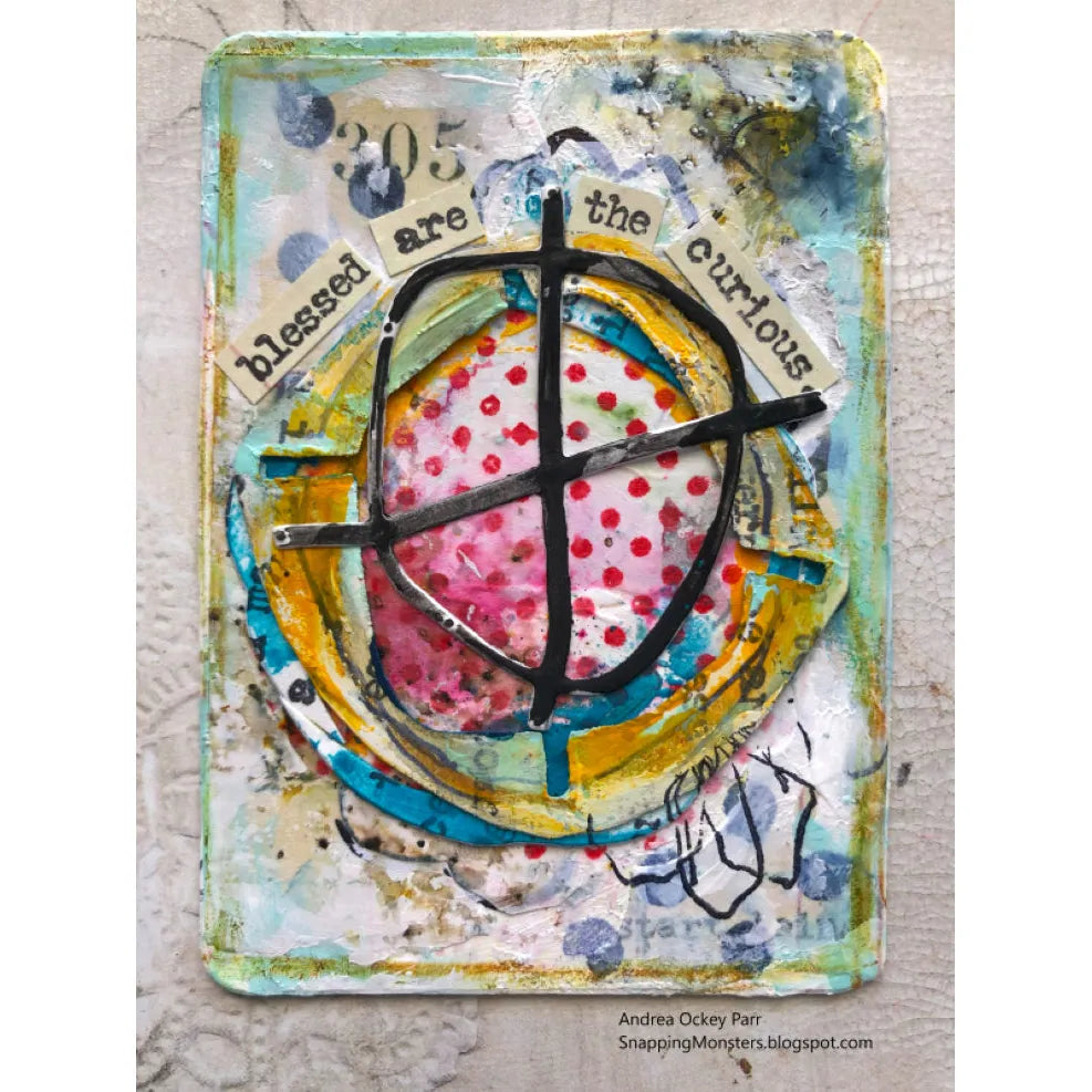 Tim Holtz Cling Rubber Stamps THEORIES CMS329 dots | color-code:ALT01