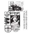 Tim Holtz Cling Rubber Stamps THE JOURNEY SET cms021