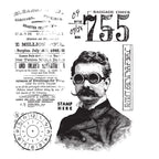 Tim Holtz Cling Rubber Stamps THE PROFESSOR 2 CMS395