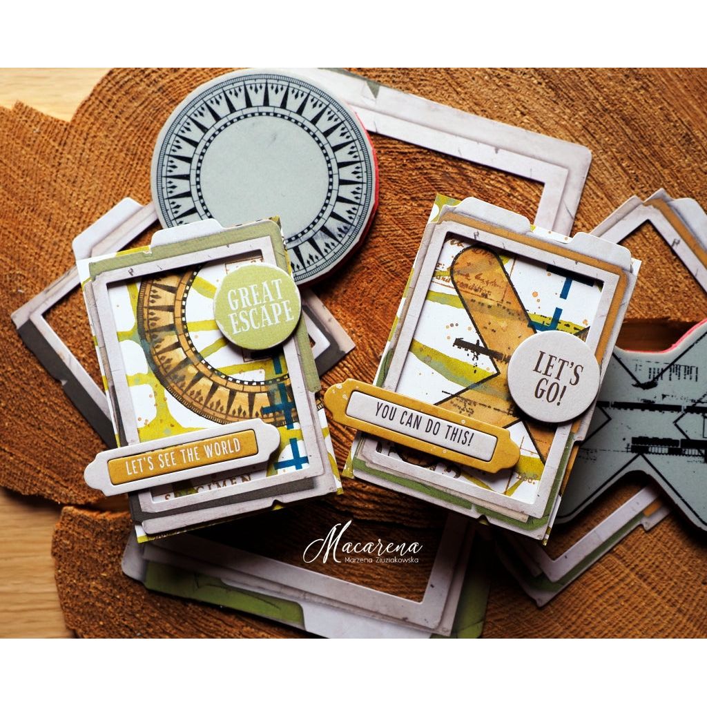 Tim Holtz Cling Rubber Stamps THE PROFESSOR CMS373 let's go | color-code:ALT03