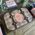 Tim Holtz Cling Rubber Stamps TRAVEL LABELS CMS108