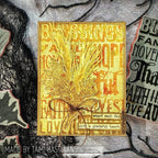 Tim Holtz Cling Rubber Stamps Thankful Silhouettes cms116 golden