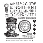 Tim Holtz Cling Rubber Stamps The Inspector CMS465