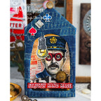 Tim Holtz Cling Rubber Stamps The Inspector cms465 light up card | color-code:ALT04