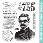 Tim Holtz Cling Rubber Stamps The Professor 2 cms395 1