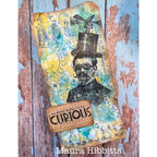 Tim Holtz Cling Rubber Stamps The Professor cms373 curious | color-code:ALT04