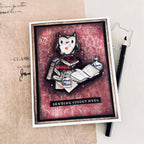 Tim Holtz Cling Rubber Stamps Tiny Frights cms468 books