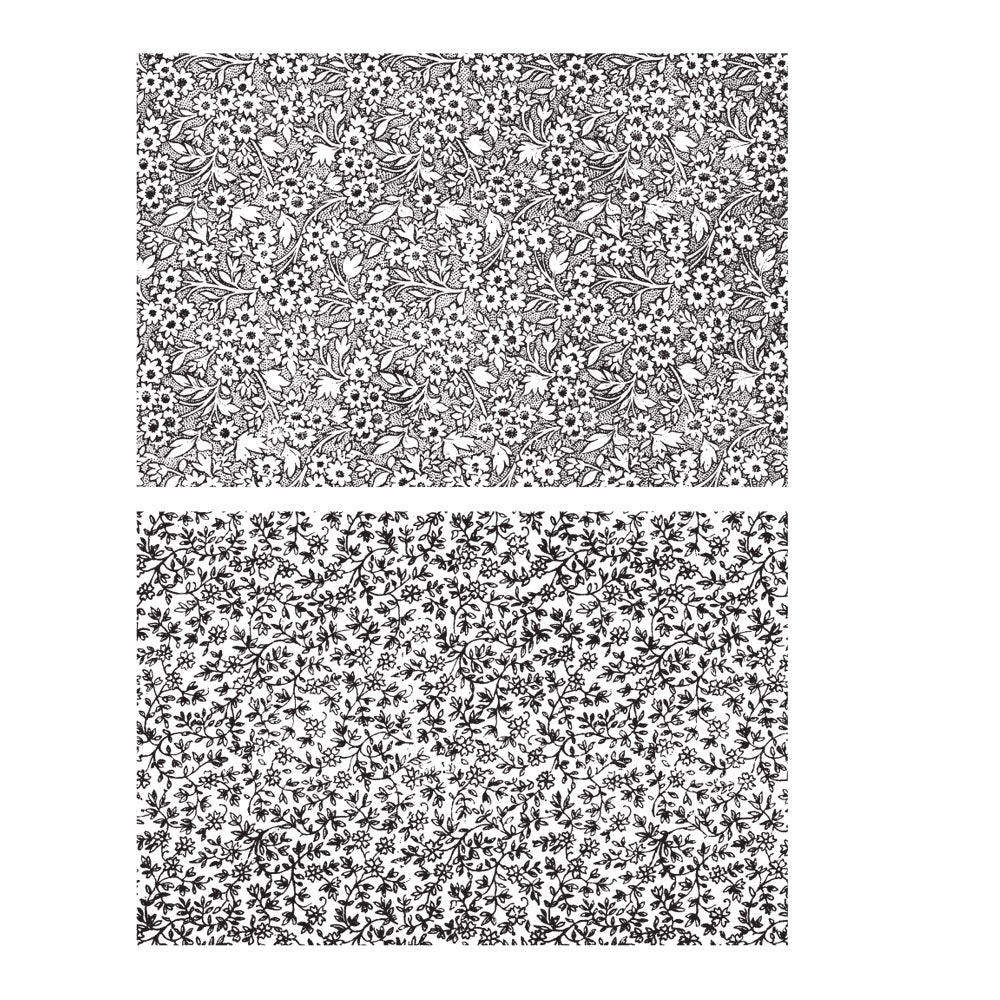Tim Holtz Cling Rubber Stamps Tiny Prints CMS460