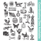 Tim Holtz Cling Rubber Stamps Tiny Things 2 cms305 1